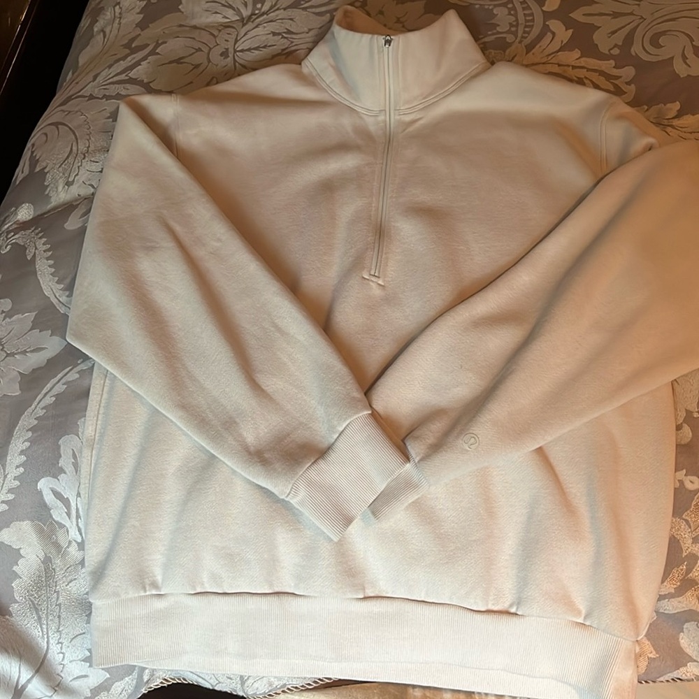 Lululemon steady state quart zip size small